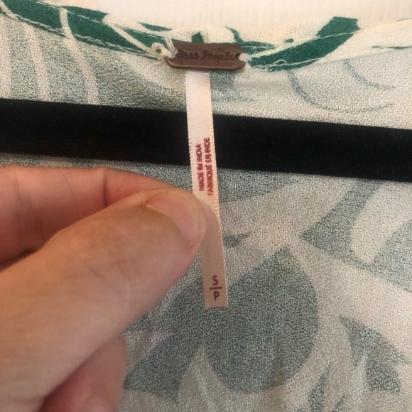 Free People Rebecca Ruffle Floral dress size small - Picture 11 of 13